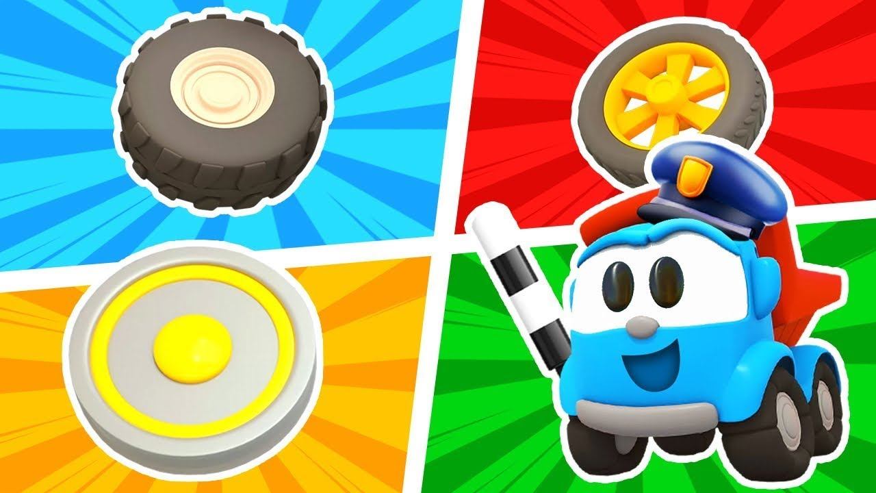 Спасаем поезд с отвалившимся колесом! Грузовичок Лева строит специальную ремонтную станцию смотреть онлайн