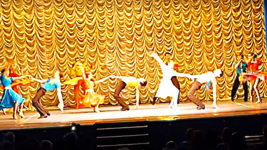 В ритме рок-н-ролла. Ансамбль современного бального танца – «СТИЛЬ» г. Смоленск. #Танцы смотреть онлайн