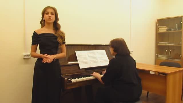 Максимова Елизавета «Caro mio ben» Giordani смотреть онлайн