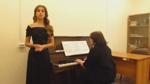 Максимова Елизавета «Caro mio ben» Giordani