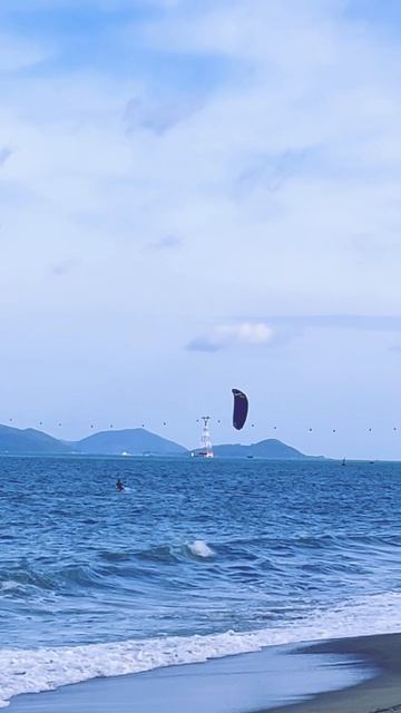 Серфинг и воздушный змей