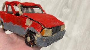 Я сделал Audi 80 из пластилина! Машина из пластилина