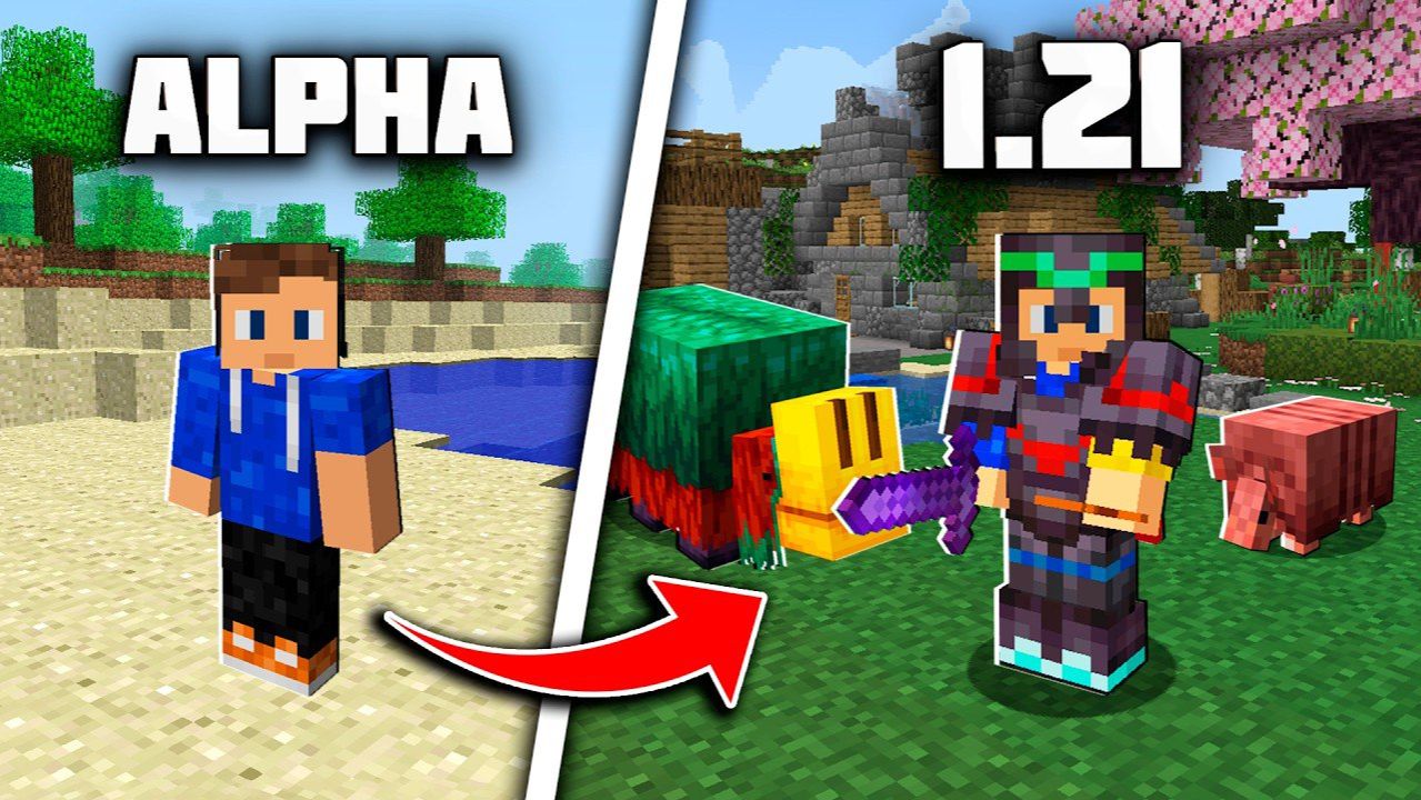 100 Дней в Майнкрафт Хардкор, Но Версия Меняется ! Minecraft MrBeast Karl Дакплей Компот Нуб и Про смотреть онлайн