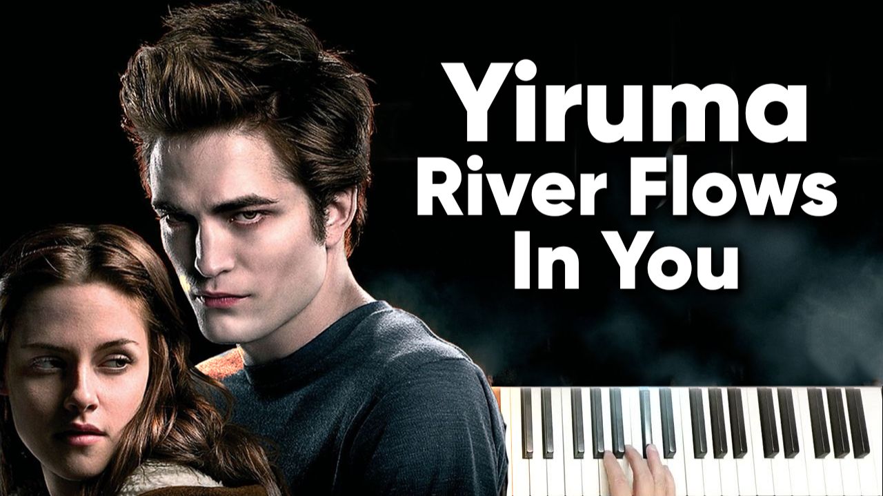 🎹 Сумерки 🌙 River Flows in You 🎹 Романтическая мелодия на ПИАНИНО смотреть онлайн