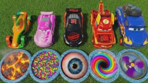 ТАЧКИ ПРОТИВ РАДУГИ, ЛАВЫ И ЯМЫ ИЗ конструктора в BeamNG