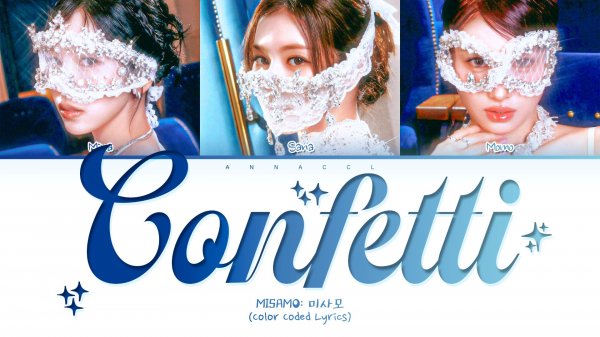 MISAMO Confetti (Перевод на русский) (Color Coded Lyrics)