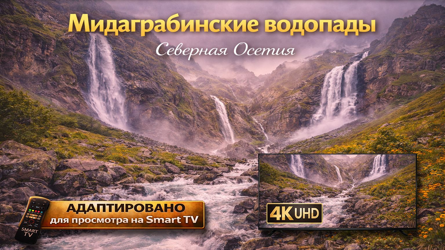 Путешествие в Северную Осетию - Алания. Мидаграбинские водопады. смотреть онлайн
