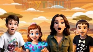 Песня для детей о редких животных из красной книги.