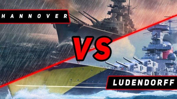 ЛИНКОР LUDENDORFF VS HANNOVER! ЧТО ОКАЖЕТСЯ СИЛЬНЕЕ? VKPLAY TWITCH TROVO YOUTUBE МИР КОРАБЛЕЙ