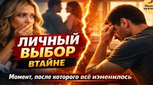 Личный выбор втайне. Момент, после которого всё изменилось .