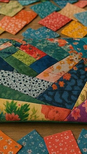 Удивительно простой и красивый способ превратить обрезки в нечто полезное. Идея для творчества