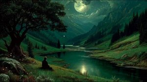 Средневековая музыка под небом озаренным луной