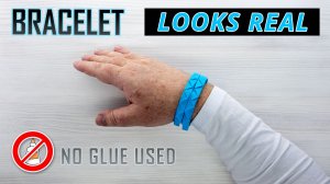 Этот браслет оригами выглядит настоящим — без использования клея!