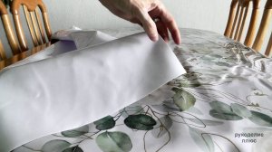 Силиконовая скатерть без пузырей и заломов. Как разгладить силиконовую скатерть, клеенку на столе