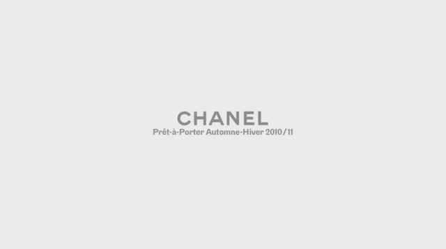 Показ коллекции Prêt-à-Porter Chanel осень-зима 2010-2011 смотреть онлайн