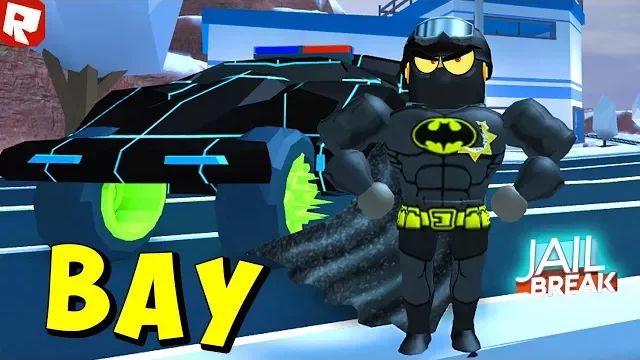 ПОБЕГ ИЗ ТЮРЬМЫ В РОБЛОКС! Я СТАЛ БЭТМЕНОМ ПОЛИЦЕЙСКИМ! Roblox Jailbreak