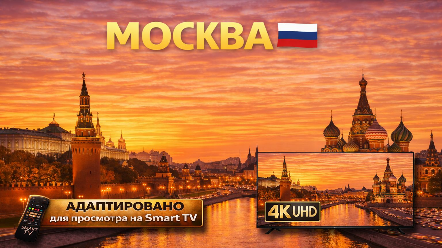 Москва [Таймлапс] | Видео в 4К (UHD)