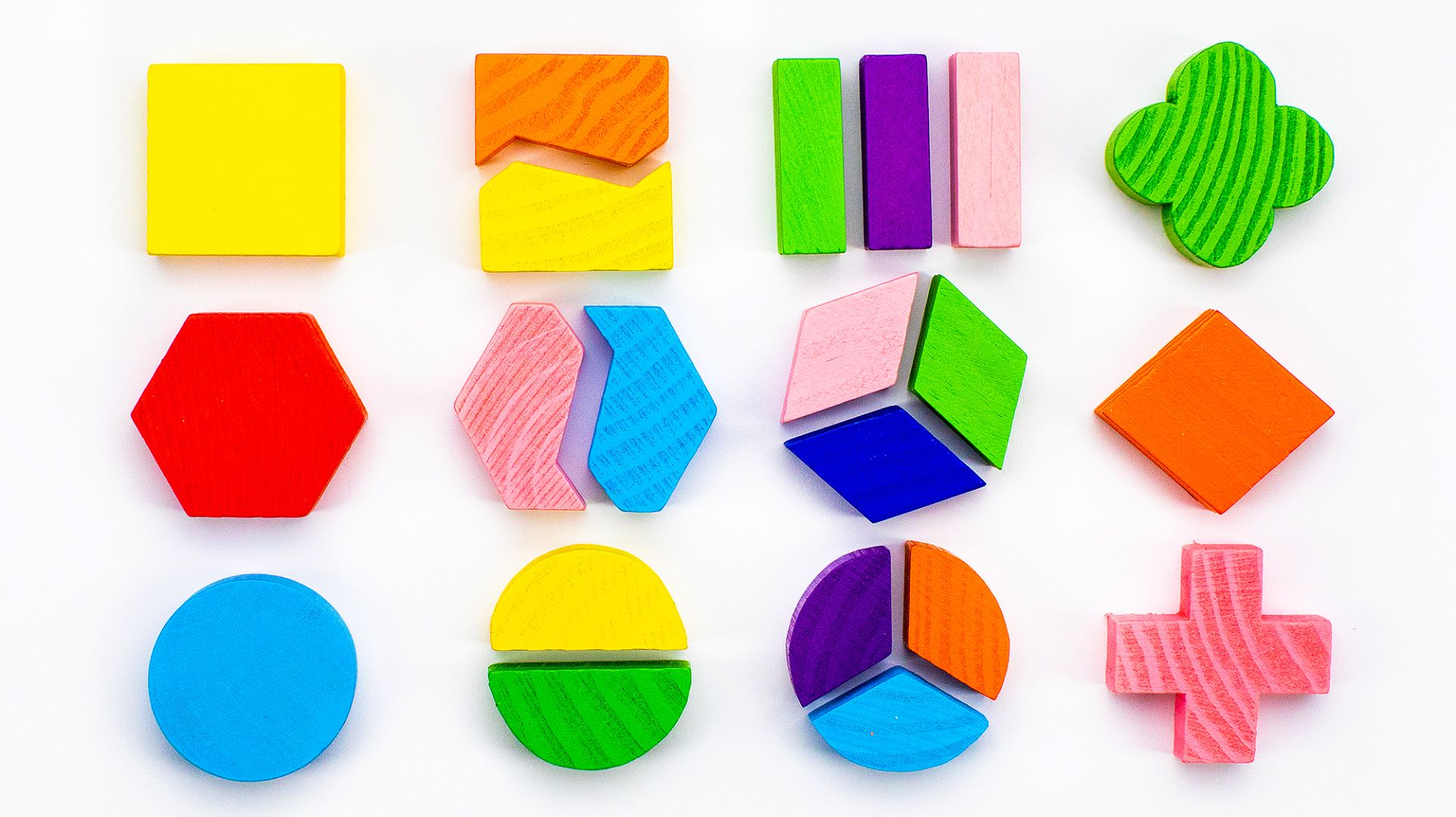 Геометрические Фигуры и Формы для Детей. Дроби. смотреть онлайн