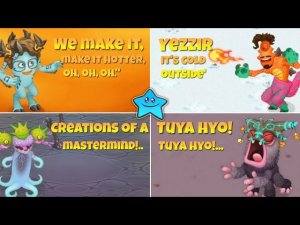 All Lyrics in My Singing Monsters - Sounds And Animations ~ My Singing Monsters
