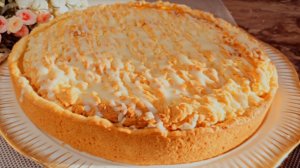 ВЗБИВАЙТЕ ТВОРОГ С ЯЙЦОМ! Снимаю Шляпу Перед Тем Кто Придумал Этот Рецепт! ВКУСНЫЙ ПИРОГ С ТВОРОГОМ