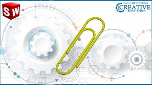 Скрепка в Solidworks