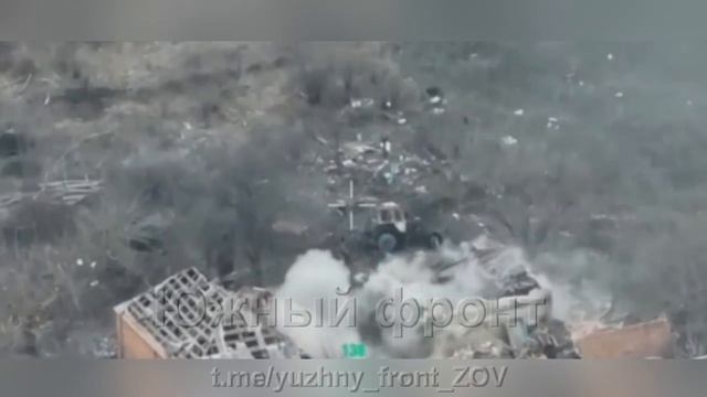 ❌Кадры уничтожения ПВД противника дроноводом "Южной" группировки войск… смотреть онлайн