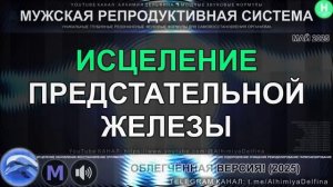 ПРОЩАЙ ПРОСТАТИТ*Здоровье Простаты и Энергии*Секрет Мужской Силы*САБЛИМИНАЛ