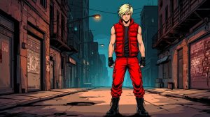 У Двойных Драконов новый враг, трудно отбиться от всех забияк. Double Dragon IV.