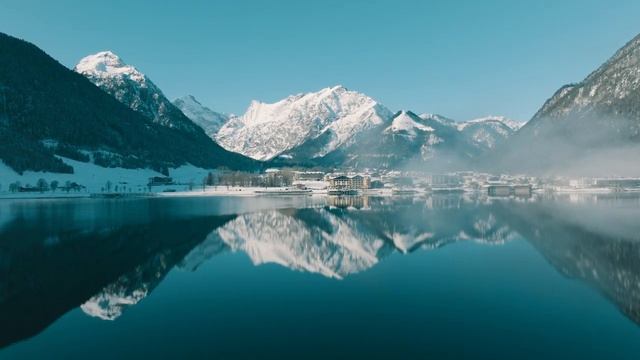 Австрия удивительные альпийские пейзажи с беспилотника смотреть онлайн