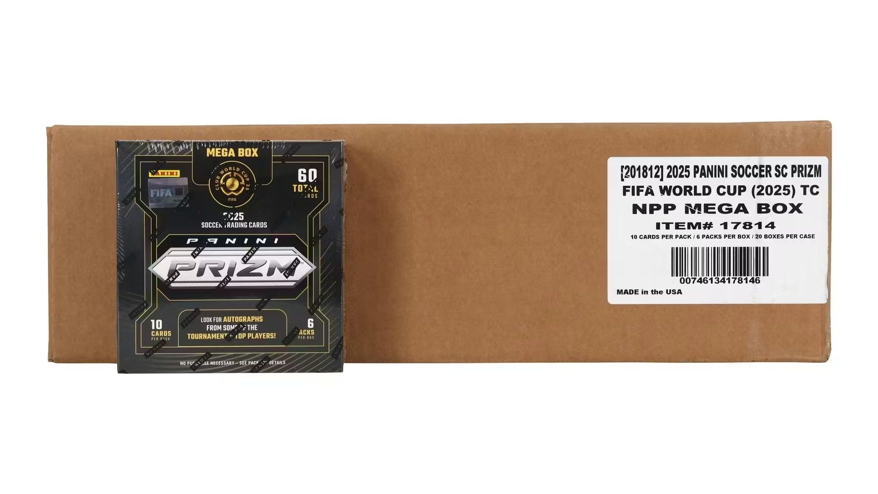 Брейк - 2025 PANINI Prizm FIFA Club World Cup mega box №10 смотреть онлайн