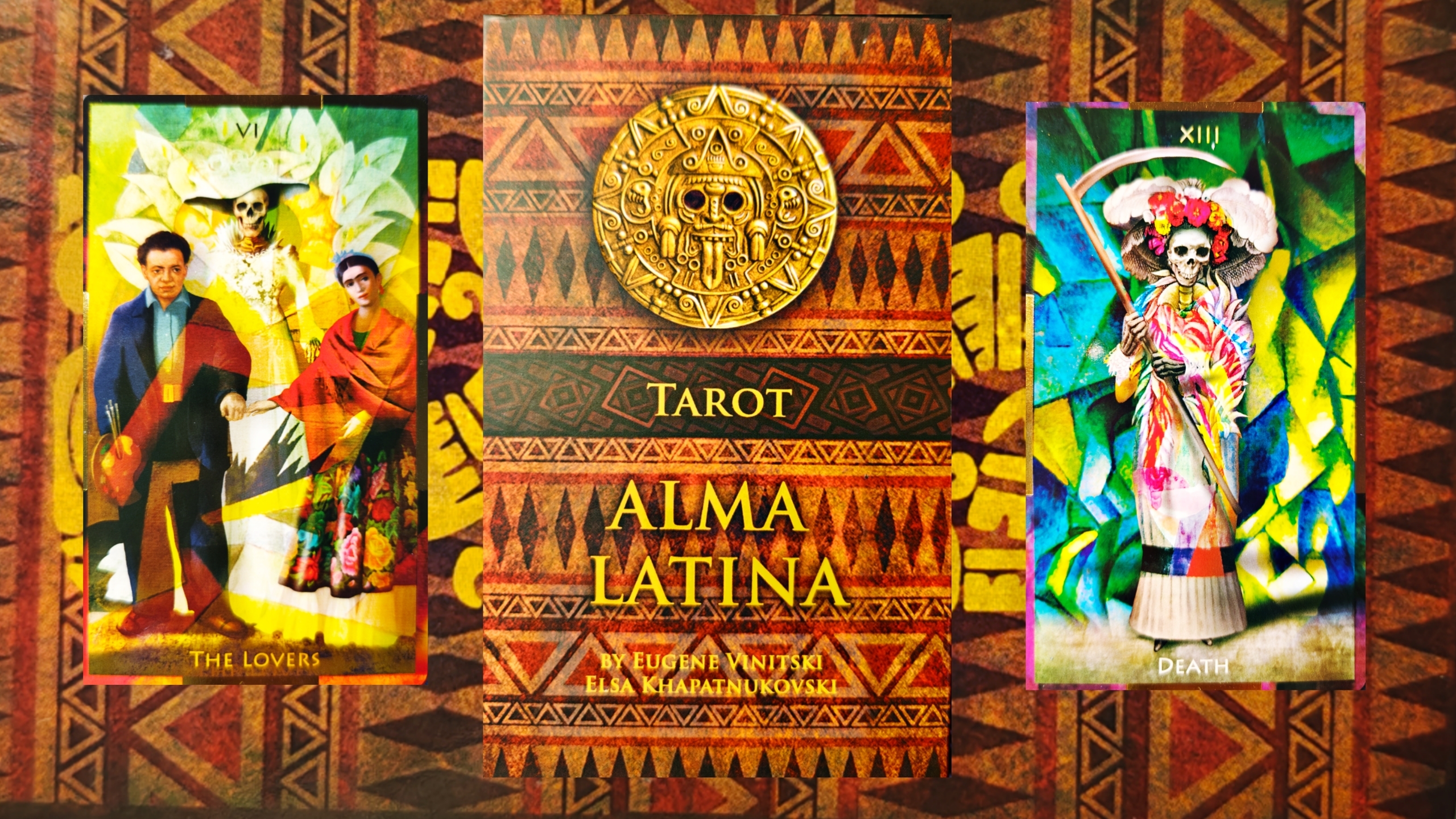 Alma Latina Tarot обзор на колоду.