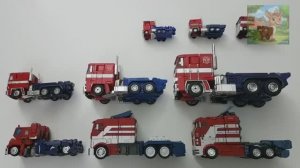 Optimus Prime G1 escort и различные бренды игрушек первого поколения