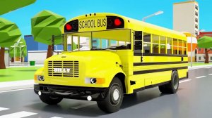 Веселые мультики для детей и малышей. Веселые мультики про машинки. Веселые песенки для малышей.