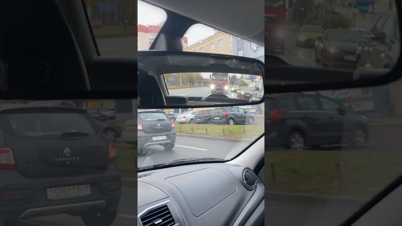 Слепящий свет у фуры?!