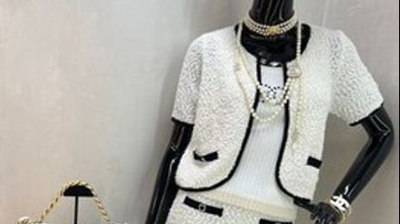 CHANEL - костюм для коктейля 1960 смотреть онлайн