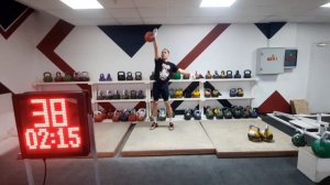 Рывок 32кг - 83 подъёма. Сафонов Алексей. Железная битва.