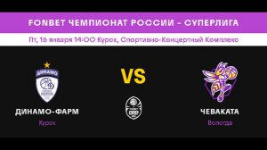 Динамо-Фарм (Курск) - Чеваката (Вологда)