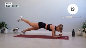 growingannanas DAY 8_ 35 MIN HIIT Home Workout (LEVEL UP 2.0 CHALLENGE), super sweaty 💦