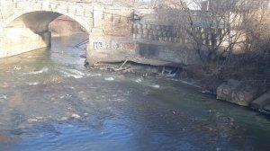 Реконструкция моста через реку Подкумок. Район Автовокзала Пятигорска 15.01.2026