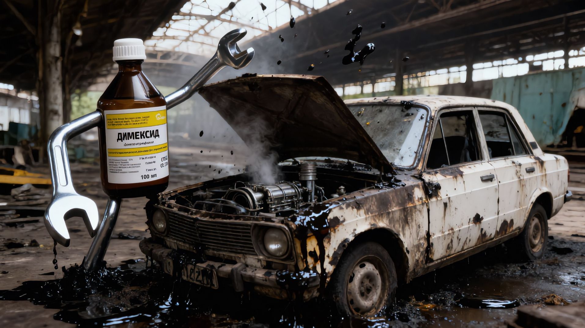 Димексид для очистки/раскоксовки ДВС. Добей свою шалушайку смотреть онлайн