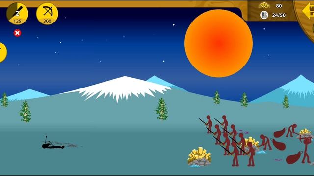 Stick Wars прошёл всё на обычной сложности