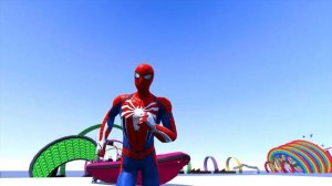 СУПЕР‑ГЕРОИ на машинах бросают вызов стихии — молнии, ураганы, землетрясения! ⚡️