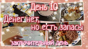 Денег нет, но есть запасы//день 10
