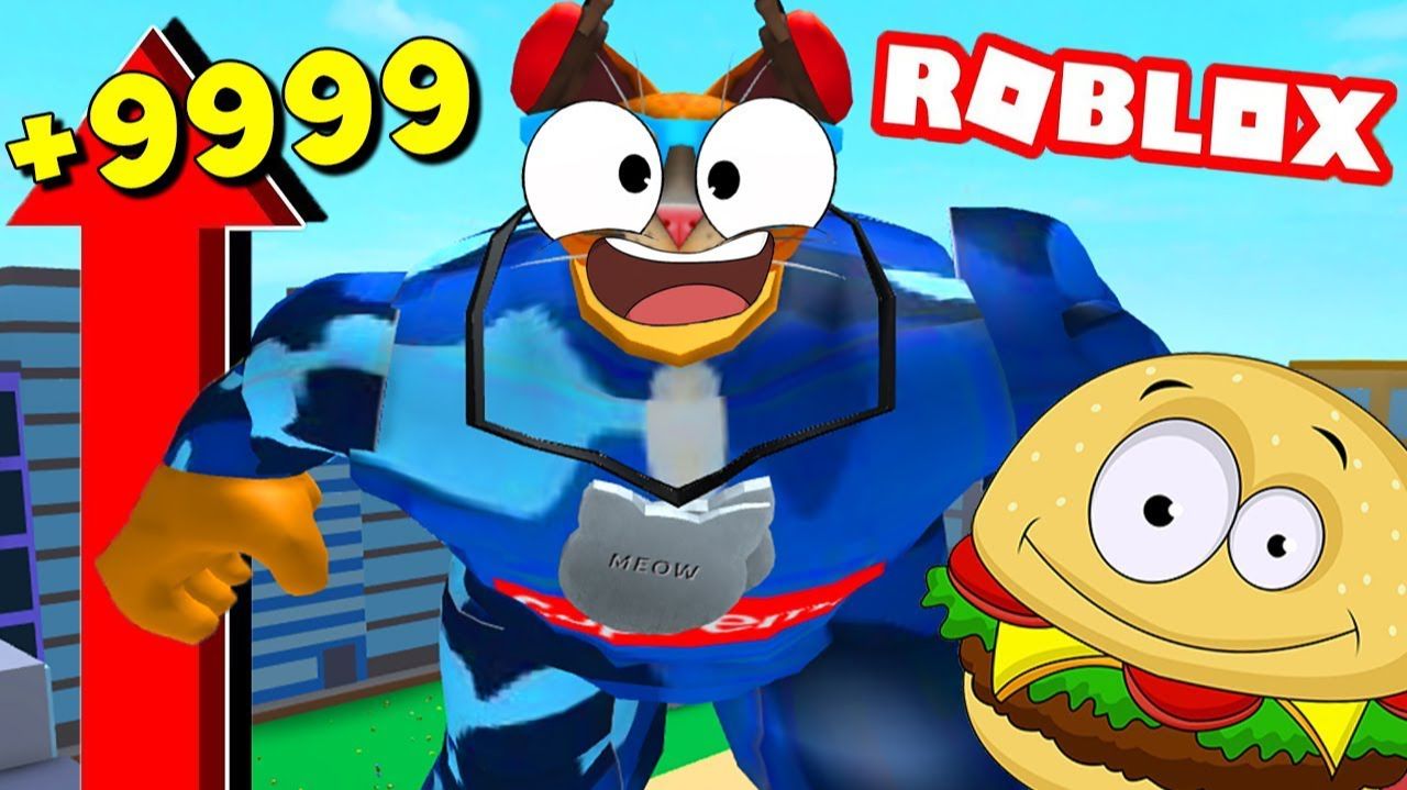 САМЫЙ ТОЛСТЫЙ КОТ В МИРЕ! СИМУЛЯТОР ТОЛСТЯКА! ROBLOX