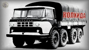 Колхида 8х8 КАЗ 604 Б Экспериментальная полноприводная из Кутаиси Автопром СССР