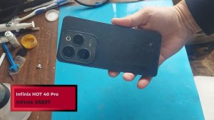 Как заменить дисплей на телефоне Infinix HOT 40 Pro