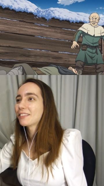 ты в порядке, у тебя кровь ? #сагаовинланде #прикол #рек #аниме #анимемем #мем