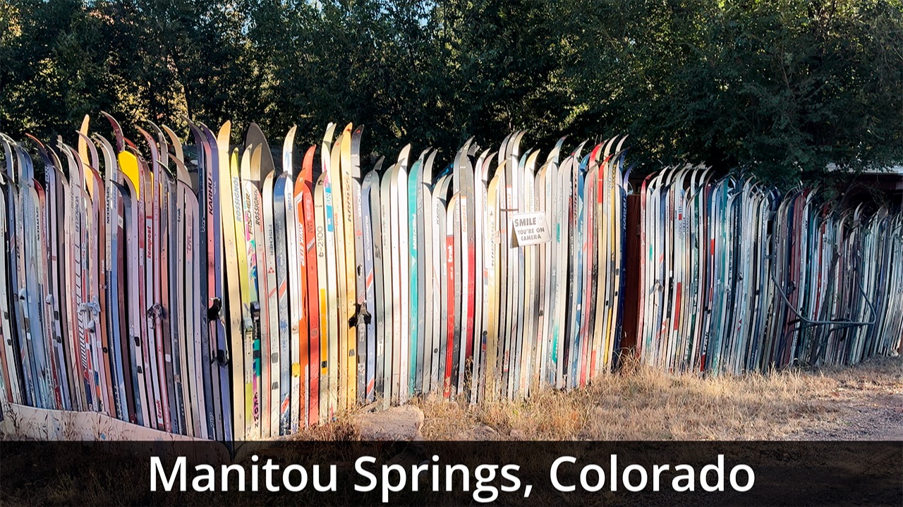 Лыжная деревня Manitou Springs Колорадо | США смотреть онлайн