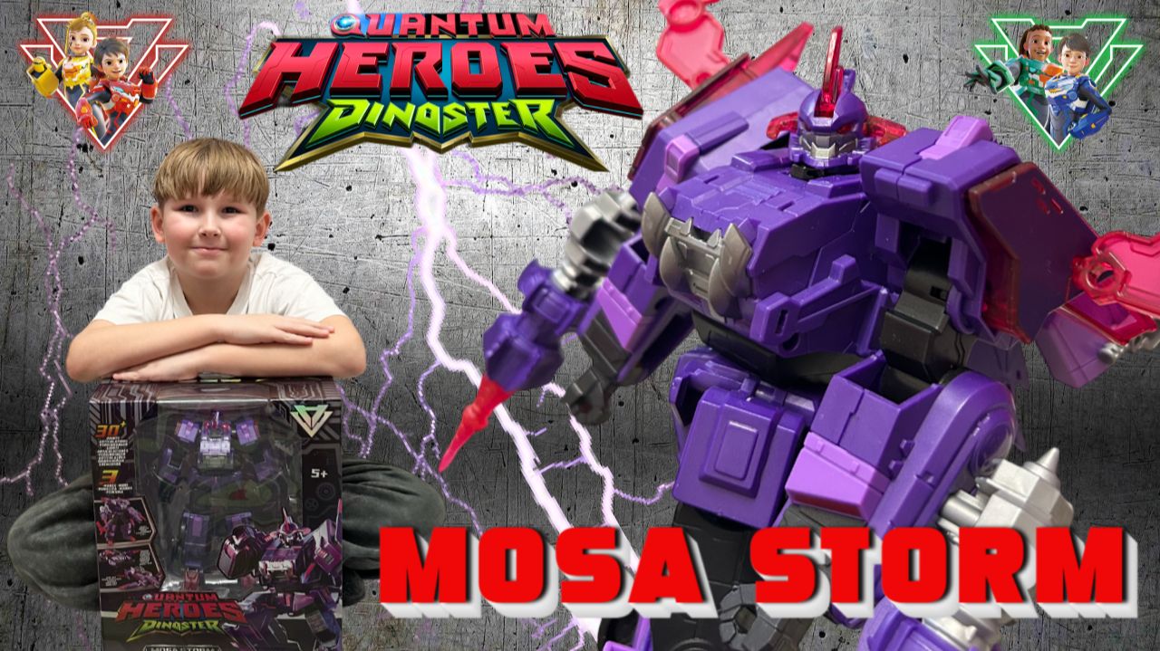 Большой робот трансформер - Mosa Storm. Персонажи Диностер смотреть онлайн