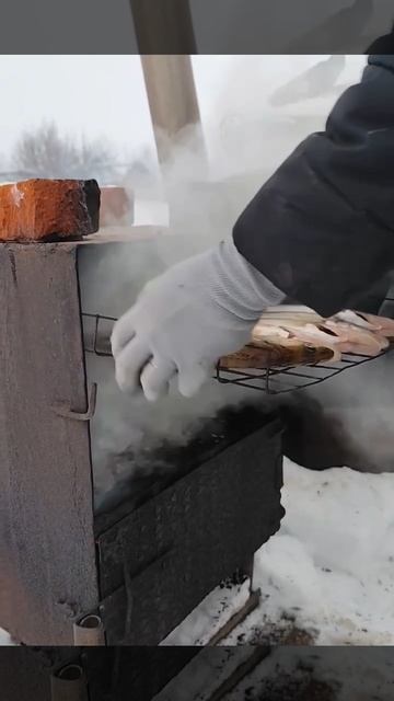 Коптим судака. Вкуснятина, м-м-м!!. смотреть онлайн